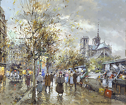 Paris, Les Bouquinistes - Antoine Blanchard