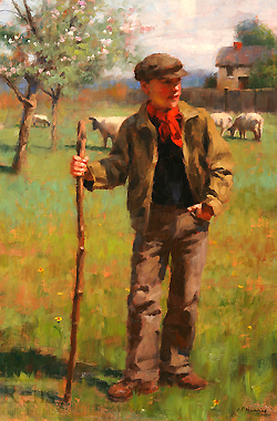 Young Shepherd - Gregory Frank Harris