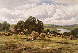 Harvest Time on the Thames, Henley - Henry H. Parker
