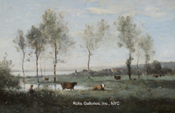 Pâturage dans les marais (Souvenir des environs d\'Amiens) - Jean Baptiste Camille Corot